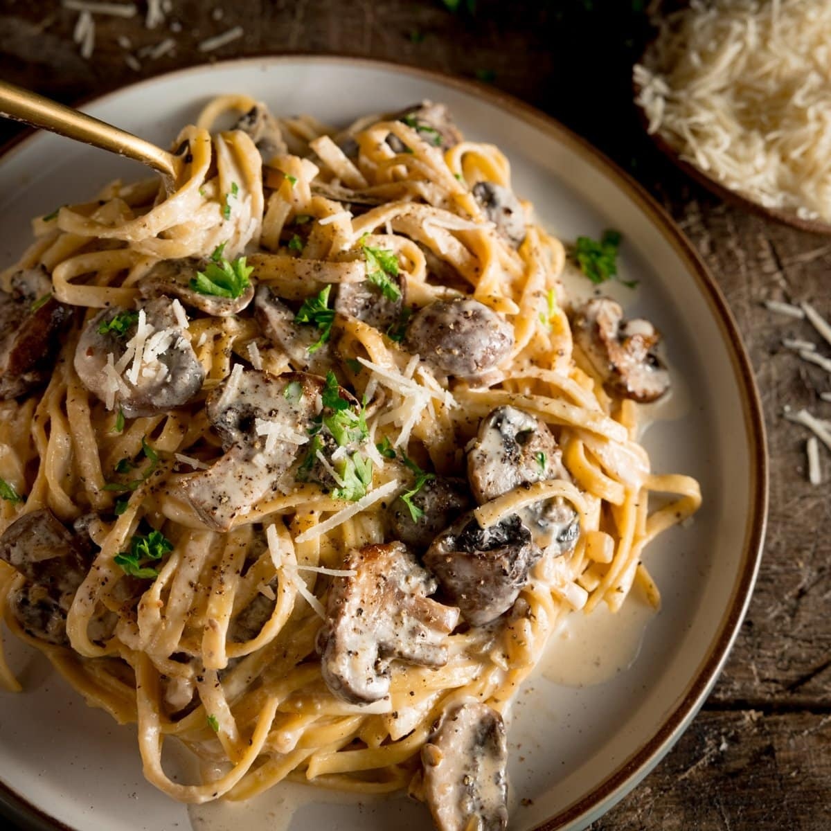 Mushroom pasta Mushroom pasta