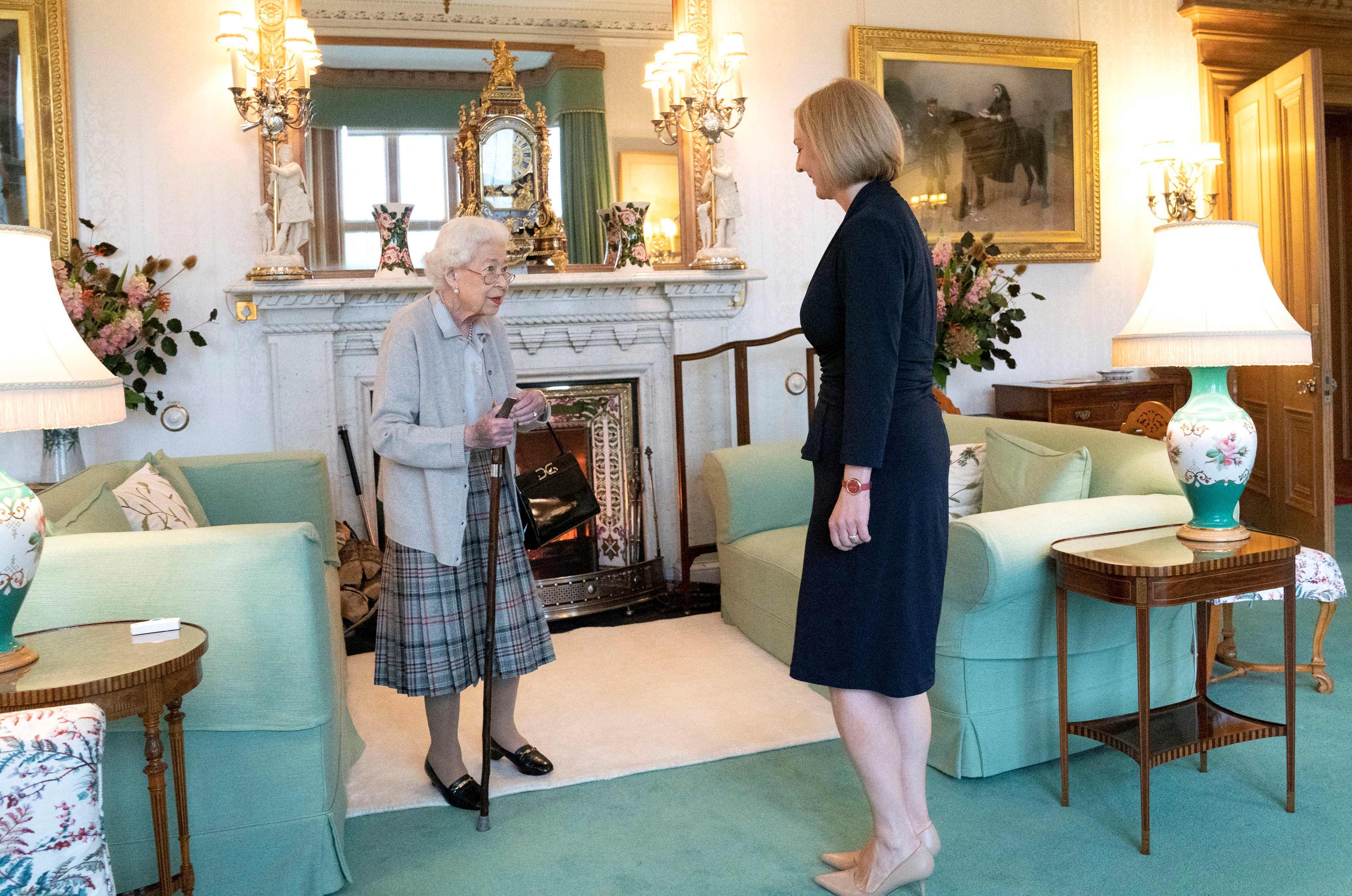 Two days back, UK Prime Minister Liz Truss met Queen Elizabeth II. (AFP) Two days back, UK Prime Minister Liz Truss met Queen Elizabeth II. (AFP)