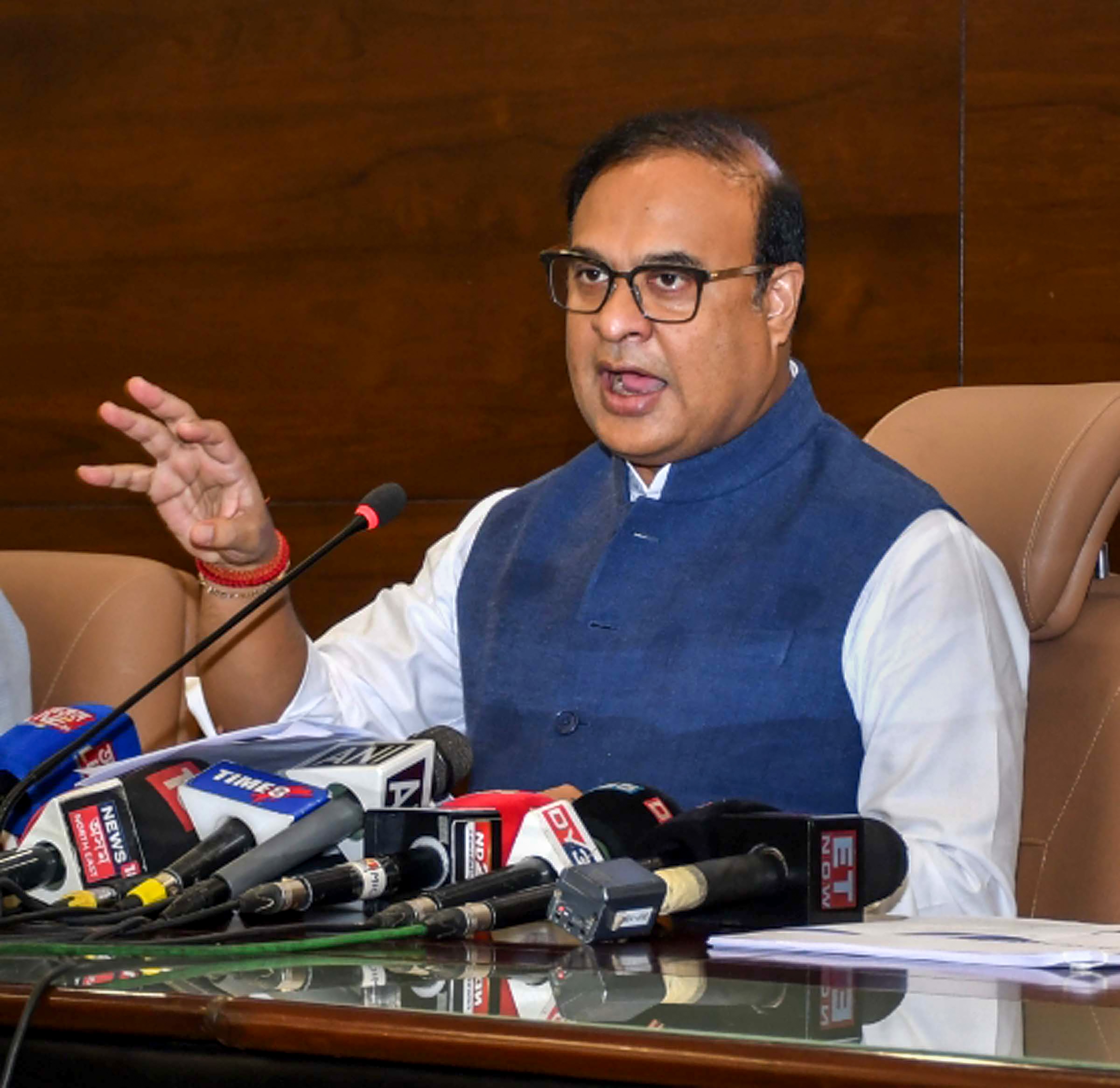 Assam chief minister Himanta Biswa Sarma. (PTI)