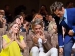 Chris Pine and Harry Styles at the Venice Film Festival.