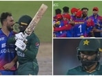 Asif Ali tussles with Fareed Ahmad during Asia Cup encounter between Afghanistan and Pakistan Asif Ali tussles with Fareed Ahmad during Asia Cup encounter between Afghanistan and Pakistan