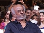 Rajinikanth at Ponniyin Selvan Part 1 event. Rajinikanth at Ponniyin Selvan Part 1 event.