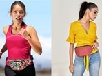 Waist bags for women are convenient to carry.