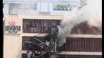 Firefighters try to douse a fire at Levana Suites in Lucknow on Monday. (File Photo) Firefighters try to douse a fire at Levana Suites in Lucknow on Monday. (File Photo)