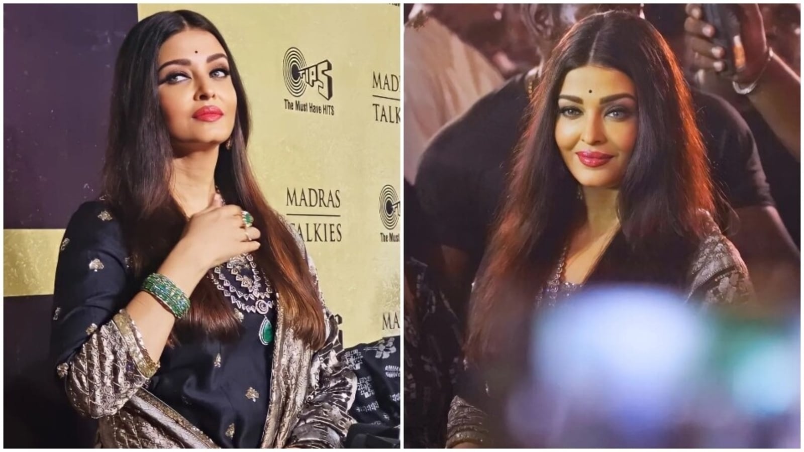 Aishwarya Rai Hd Xxxreal Video - Aishwarya Rai exudes royalty at Ponniyin Selvan Part 1 trailer launch in  black silk embroidered suit: See pics, video | Fashion Trends - Hindustan  Times