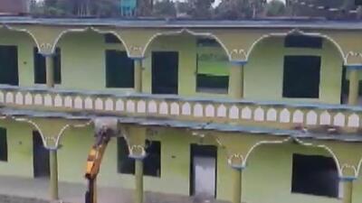 The Congress legislators said that the district administration did not give enough time to students to vacate the premises. (File image (ANI)) The Congress legislators said that the district administration did not give enough time to students to vacate the premises. (File image (ANI))