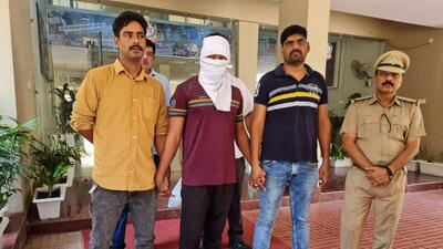 As per additional superintendent of police (ASP) Tahir Hussain the wrestler was held with 145 banned injections in Karnal w following a tip-off about his drug peddling activities. (HT Photo)