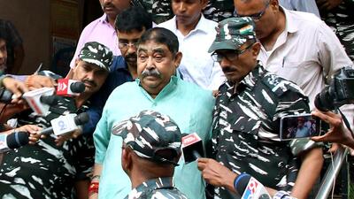 Anubrata Mondal was interrogated by CBI inside the correctional home but officials said he did not answer most of the questions. (File/ANI) Anubrata Mondal was interrogated by CBI inside the correctional home but officials said he did not answer most of the questions. (File/ANI)