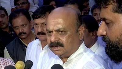 Bommai visited the submerged areas of east Bengaluru on the late night of Tuesday and instructed officials to be available to the public. Bommai visited the submerged areas of east Bengaluru on the late night of Tuesday and instructed officials to be available to the public.