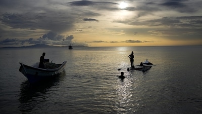 A fisherman suffered a gunshot to his ear in Kochi. (AP) A fisherman suffered a gunshot to his ear in Kochi. (AP)