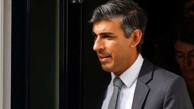 UK PM Race: Former British Chancellor of the Exchequer Rishi Sunak in London. (Reuters)