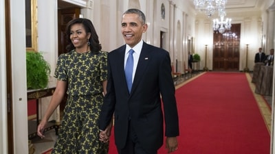 Barack Obama And Michelle Obama In White House: First lady Michelle Obama, and President Barack Obama. (AP File) Barack Obama And Michelle Obama In White House: First lady Michelle Obama, and President Barack Obama. (AP File)