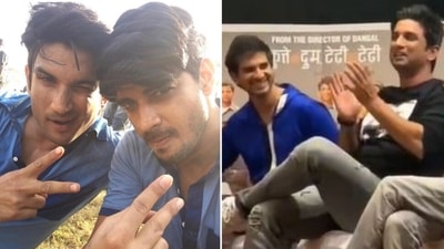 Tahir Raj Bhasin shared a picture with late Sushant Singh Rajput. Tahir Raj Bhasin shared a picture with late Sushant Singh Rajput.
