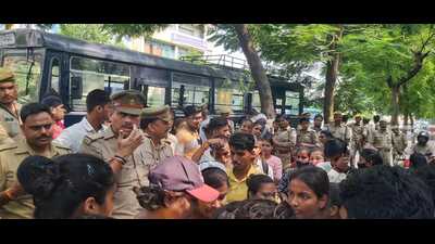 Students had alleged anomalies in the evaluation process, due to which many of them had failed (HT Photo) Students had alleged anomalies in the evaluation process, due to which many of them had failed (HT Photo)