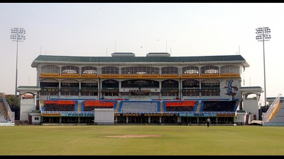 The Mohali mayor has written to the MC commissioner to conduct an audit at PCA stadium regarding adherence to fire-safety norms. (HT Photo)