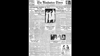 HT This Day: September 8, 1955 -- Award For P.M. Nehru HT This Day: September 8, 1955 -- Award For P.M. Nehru