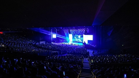 Kapil Sharma on Wednesday shared a bunch of photos from The Kapil Sharma Live show in Australia's Melbourne. Sharing the photo, the comedian captioned it, “Some stills of our rocking show in Melbourne #Australia #gratitude.”