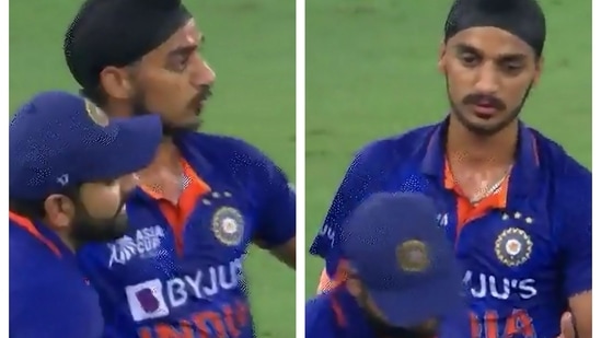 Watch: Rohit turns his back on Arshdeep in last over, video shocks ...