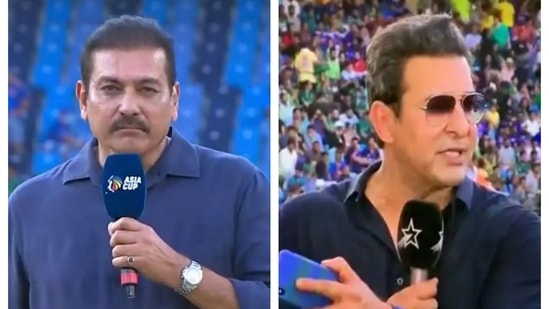 Ravi Shastri and Wasim Akram reacted to India's loss against Sri Lanka