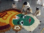 Onam commemorates the reappearance of Mahabali, the king whose rule was characterised by harmony and equality for all.