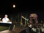 People listen to PM Narendra Modi during the inauguration of Kartavya Path near India Gate as part of the revamped Central Vista project, in New Delhi, India, on Thursday, September 8, 2022. (Photo by Arvind Yadav/Hindustan Times) People listen to PM Narendra Modi during the inauguration of Kartavya Path near India Gate as part of the revamped Central Vista project, in New Delhi, India, on Thursday, September 8, 2022. (Photo by Arvind Yadav/Hindustan Times)