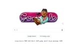 Google Doodle pays tribute to Assamese composer and filmmaker Bhupen Hazarika on occasion of the late artist's 96th birthday. (Google screengrab)