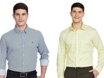 Raymond shirts are known for their impeccable style and fitting.