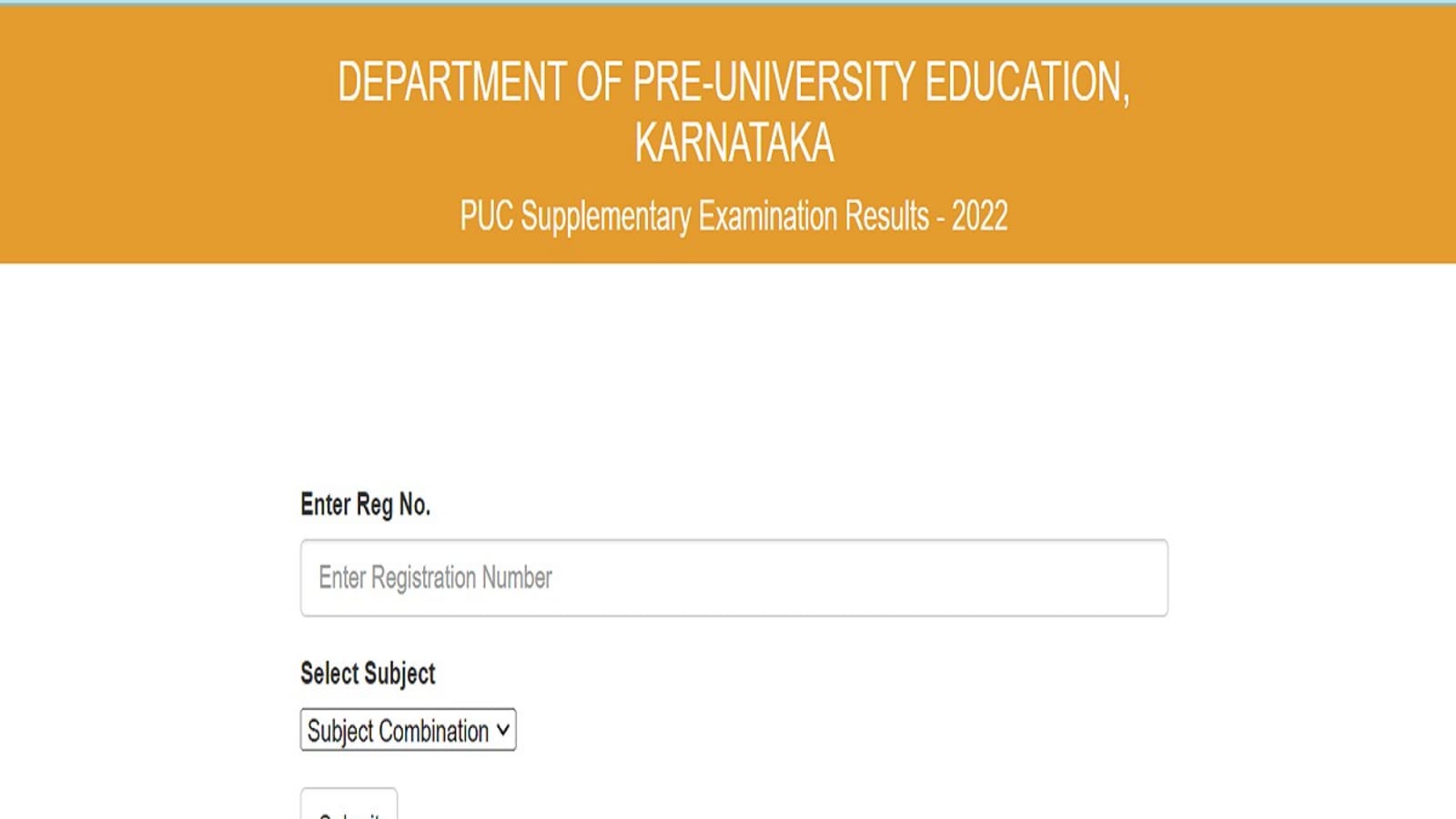 Karnataka 2nd PUC Supplementary Results 2022 declared, direct link to