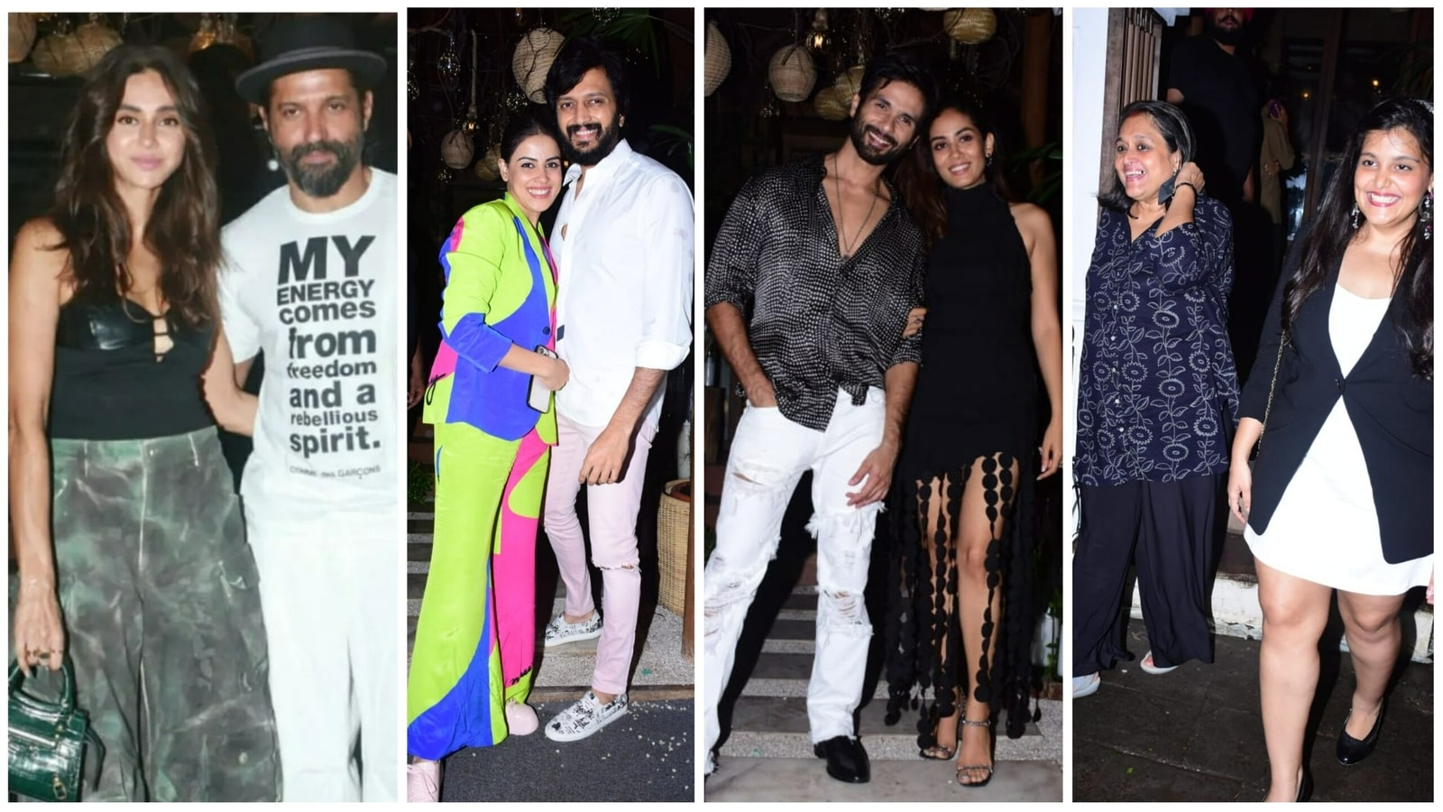 Mira Rajput's birthday bash: Farhan Akhtar, Shibani Dandekar join Shahid Kapoor