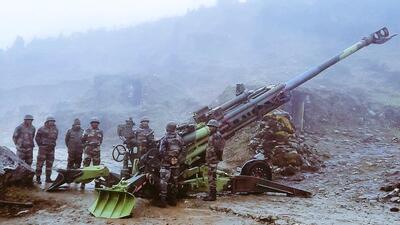 The M777 ultra-light howitzers have given the army the capability to move heavy firepower with ease across multiple valleys in Arunachal Pradesh (HT File Photo) The M777 ultra-light howitzers have given the army the capability to move heavy firepower with ease across multiple valleys in Arunachal Pradesh (HT File Photo)