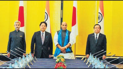 India and Japan on Thursday unveiled plans for their first air force exercise as New Delhi backed Tokyo’s efforts. (Dr. S. Jaishankar Twitter) India and Japan on Thursday unveiled plans for their first air force exercise as New Delhi backed Tokyo’s efforts. (Dr. S. Jaishankar Twitter)