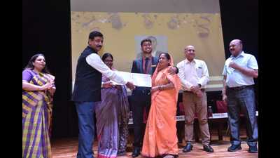 The founder’s day of Jaipuria Institute of Management being celebrated on Thursday. (HT)