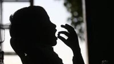 Ni-kshay Mitra plan: A patient suffering from Tuberculosis disease takes medicine (HT FIle Photo/Kalpak Pathak)