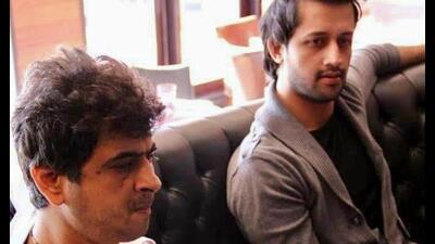Dr Palash Sen with Atif Aslam Dr Palash Sen with Atif Aslam