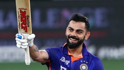 Virat Kohli (ICC Twitter) Virat Kohli (ICC Twitter)