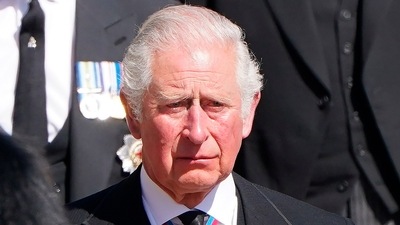 Prince Charles with other family members,&nbsp; (AP File)