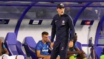 Thomas Tuchel shouts during the Champions League group E match between Dinamo Zagreb and Chelsea (AP) Thomas Tuchel shouts during the Champions League group E match between Dinamo Zagreb and Chelsea (AP)