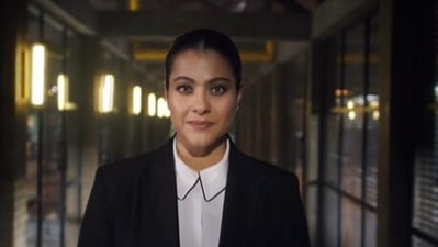 Kajol's look from The Good Wife - Pyaar, Kanoon, Dhoka. Kajol's look from The Good Wife - Pyaar, Kanoon, Dhoka.