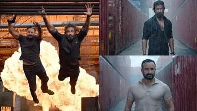 Vikram Vedha stars Hrithik Roshan and Saif Ali Khan. Vikram Vedha stars Hrithik Roshan and Saif Ali Khan.