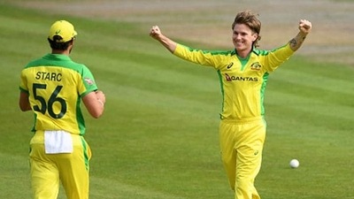 Adam Zampa registered the best bowling figures (5/35) of his ODI career in the match against New Zealand on Thursday (File Photo) Adam Zampa registered the best bowling figures (5/35) of his ODI career in the match against New Zealand on Thursday (File Photo)