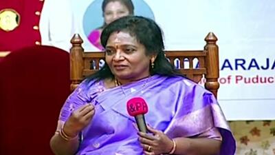 Telangana governor Tamilisai Soundararajan on Thursday alleged that the office of the gubernatorial post was “humiliated”. (ANI) Telangana governor Tamilisai Soundararajan on Thursday alleged that the office of the gubernatorial post was “humiliated”. (ANI)