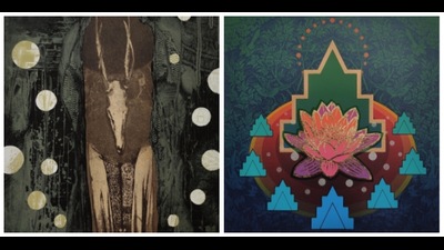 Some of the artworks that will be on display at the exhibition (HT Photos) Some of the artworks that will be on display at the exhibition (HT Photos)