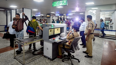 Security personnel thoroughly checked the family and their luggage and also questioned them. (PTI / Representational Image) Security personnel thoroughly checked the family and their luggage and also questioned them. (PTI / Representational Image)
