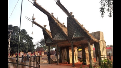 Kalagram is a popular craft village and a major tourist attraction in Chandigarh. (HT File)
