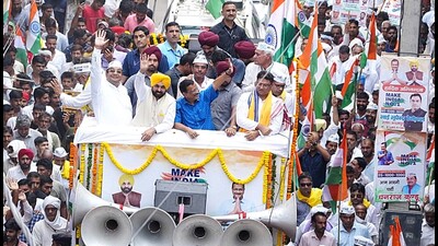Adampur bypoll: Kejriwal harps on development agenda, brings up Haryanvi card Adampur bypoll: Kejriwal harps on development agenda, brings up Haryanvi card