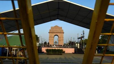 The Central Vista Avenue will be inaugurated on Thursday by PM Narendra Modi. (HT Photos by Raj K Raj) The Central Vista Avenue will be inaugurated on Thursday by PM Narendra Modi. (HT Photos by Raj K Raj)