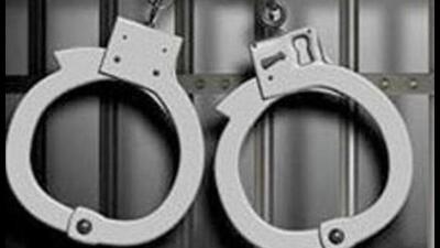 Police force was deployed on the temple premises after the arrest. (Pic for representation)