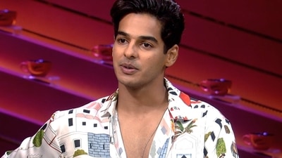 Ishaan Khatter in a still from Koffee With Karan.&nbsp;