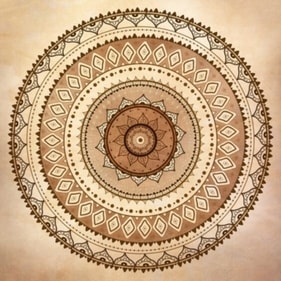 It is one of the artistic genres whose popularity is steadily growing. Mandana paintings are a form of ornamental tribal art that is produced throughout India. (Pinterest) It is one of the artistic genres whose popularity is steadily growing. Mandana paintings are a form of ornamental tribal art that is produced throughout India. (Pinterest)
