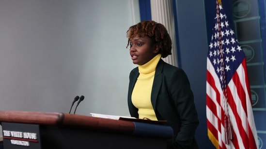 White House Principal Deputy Press Secretary Karine Jean-Pierre&nbsp;(Reuters Photo)